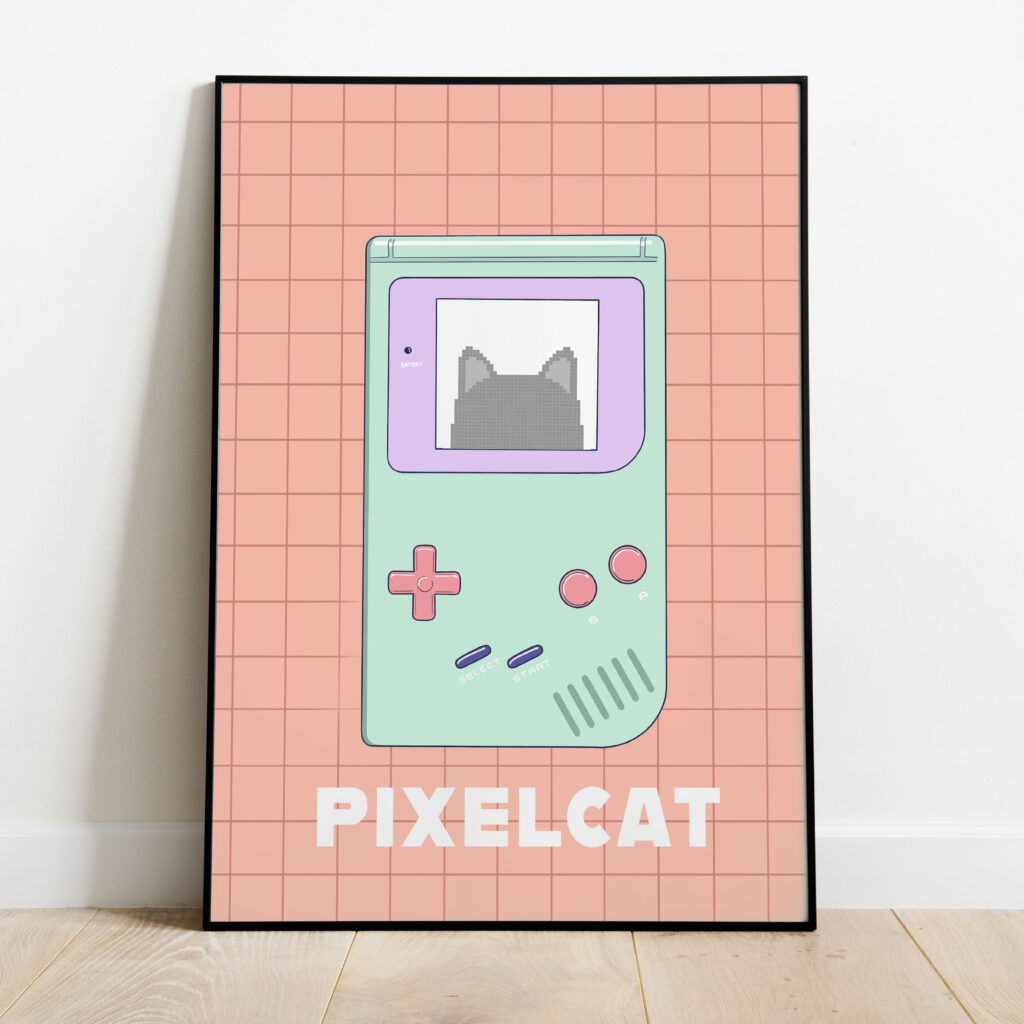 Pixel cat