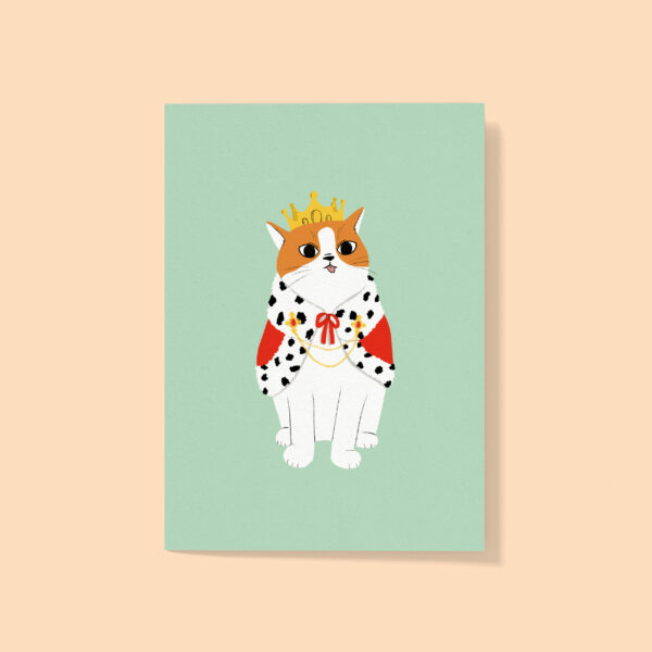 Affiche Chat roi