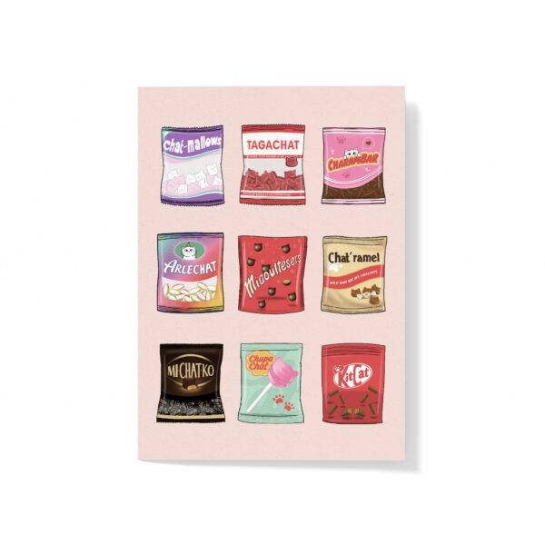 Bonbons chats (Affiche)